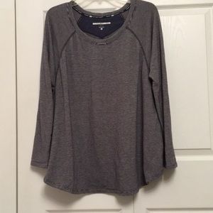 Tommy Hilfiger Sport XL Striped Soft Pullover Top in Excellent Condition